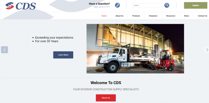 CDS New and Improved Website