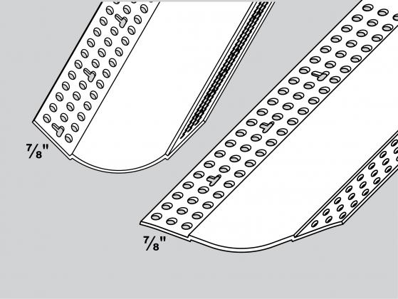 1 1/2" Bullnose Inside/Splayed