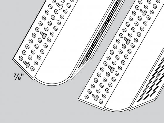 Inside 3/4" Bullnose Bead/Splayed